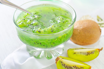 Image showing kiwi jam