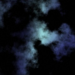 Image showing cloudy and starry night