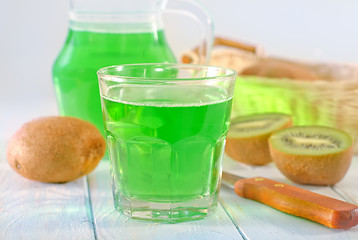 Image showing kiwi drink