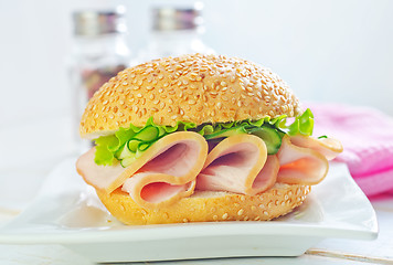 Image showing sandwich