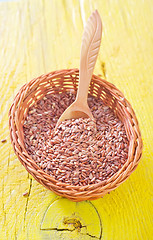 Image showing flax seed