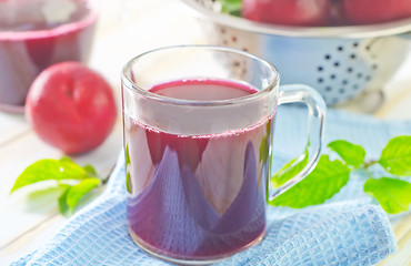 Image showing plum juice