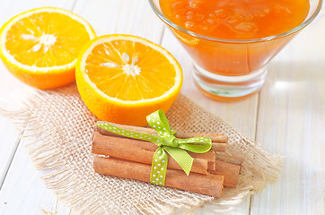 Image showing orange jam