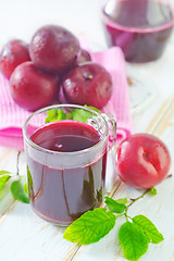 Image showing plum juice