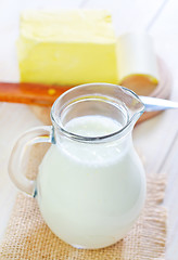 Image showing Milk in jug