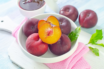 Image showing plum jam