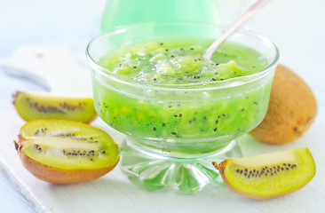 Image showing kiwi jam