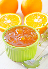 Image showing orange jam