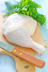 Image showing chicken leg