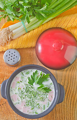 Image showing cold soup