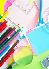 Image showing school supplies