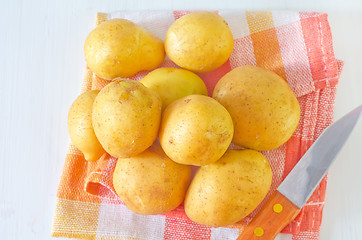 Image showing raw potato