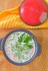 Image showing cold soup