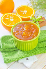 Image showing orange jam