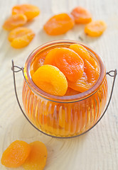 Image showing dry apricots