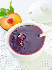 Image showing plum jam