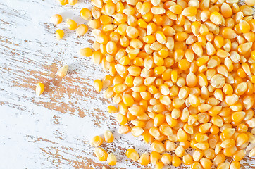 Image showing corn and oil