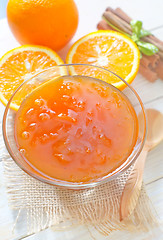 Image showing orange jam