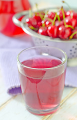 Image showing cherry juice