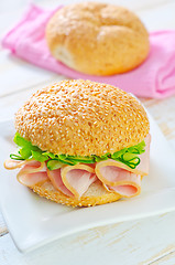 Image showing sandwich