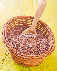 Image showing flax seed
