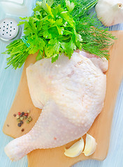 Image showing chicken leg