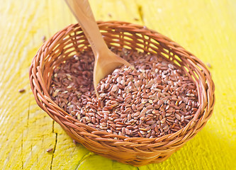 Image showing flax seed