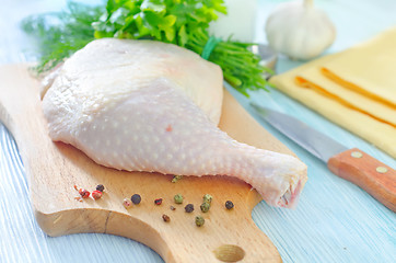 Image showing chicken leg