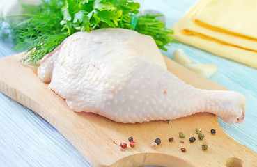 Image showing chicken leg