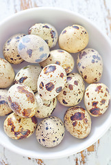 Image showing quail eggs