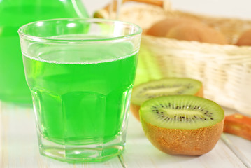 Image showing kiwi drink