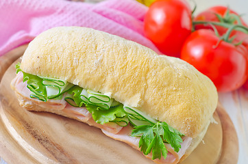 Image showing sandwich