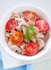 Image showing pasta and tomato