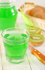 Image showing kiwi drink