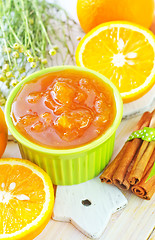 Image showing orange jam