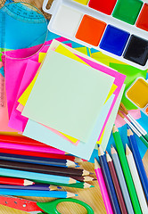 Image showing school supplies