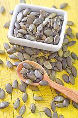 Image showing pumpkin seed