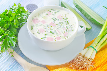 Image showing cold soup