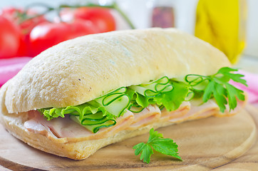 Image showing sandwich