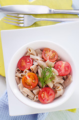 Image showing pasta and tomato