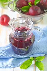 Image showing plum juice