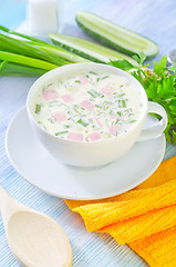 Image showing cold soup