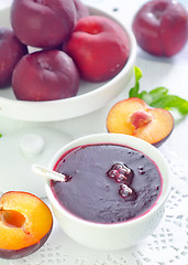 Image showing plum jam