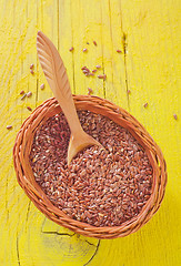 Image showing flax seed