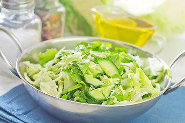 Image showing salad from cabbage