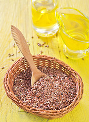 Image showing flax seed