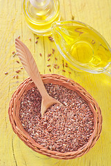 Image showing flax seed