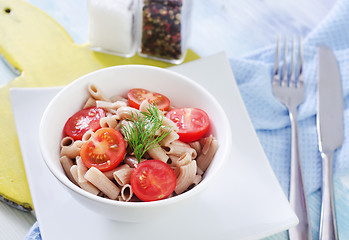 Image showing pasta and tomato