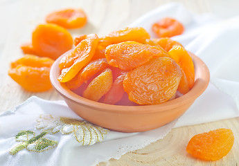 Image showing dry apricots