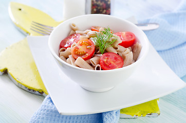 Image showing pasta and tomato